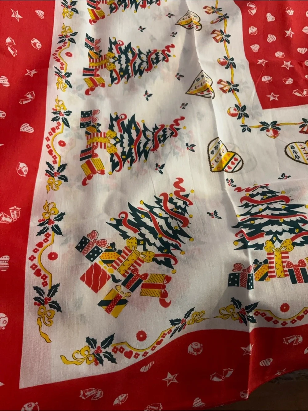 N/A festive tablecloth